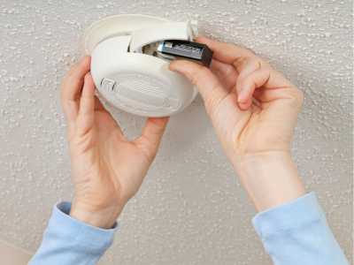 Inspecting a Smoke Detector